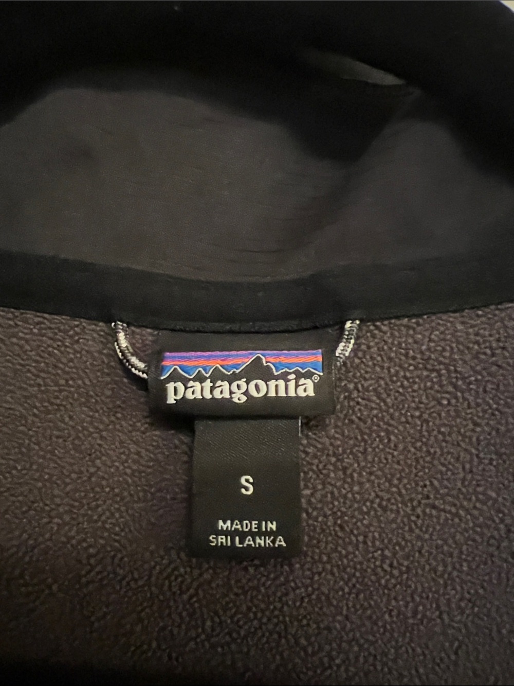 Patagonia Black Long-Sleeve Half-Zip Base Layer size Small - Picture 3 of 7